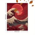 thumbnail image 3 of Qisvanset 12x16 Inch Ostrich Abstract Art Canvas Print Wall Art, 3 of 5