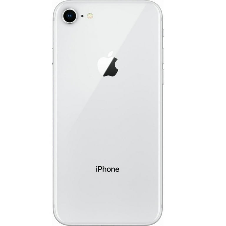 Restored Apple iPhone 8 64GB, Silver - Unlocked LTE (Refurbished)
