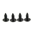 thumbnail image 2 of SUNFEX Black 7Mm Hole Set Of 4 Bumper Plugs Clip For Front License Plate Holes Cover, 2 of 8