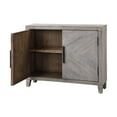 thumbnail image 5 of Uttermost Adalind Farmhouse 2-Door Wood Accent Cabinet in White Wash, 5 of 8