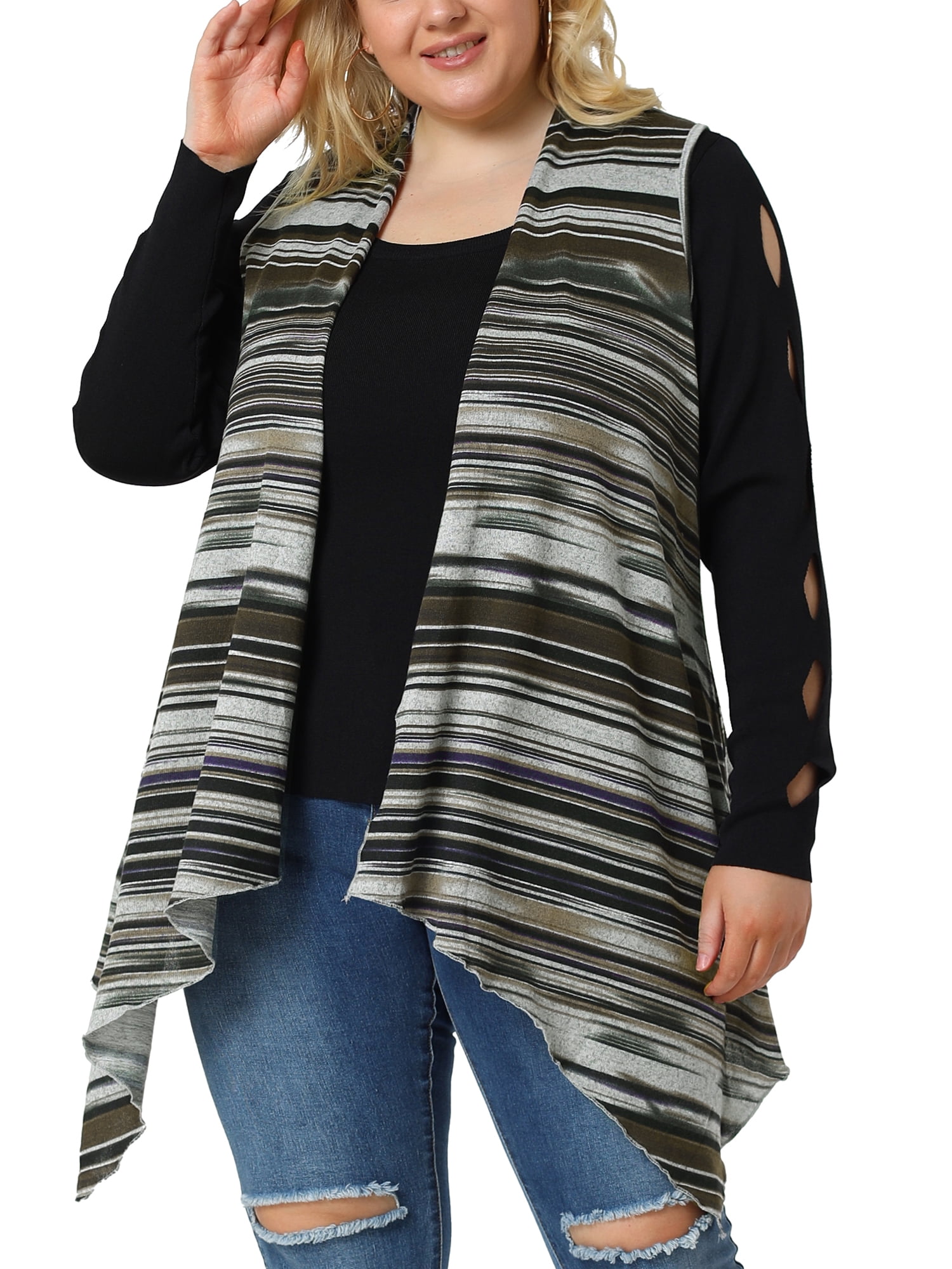 boho sleeveless cardigan
