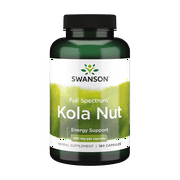 Swanson Full Spectrum Kola Nut 550 mg 180 Capsules