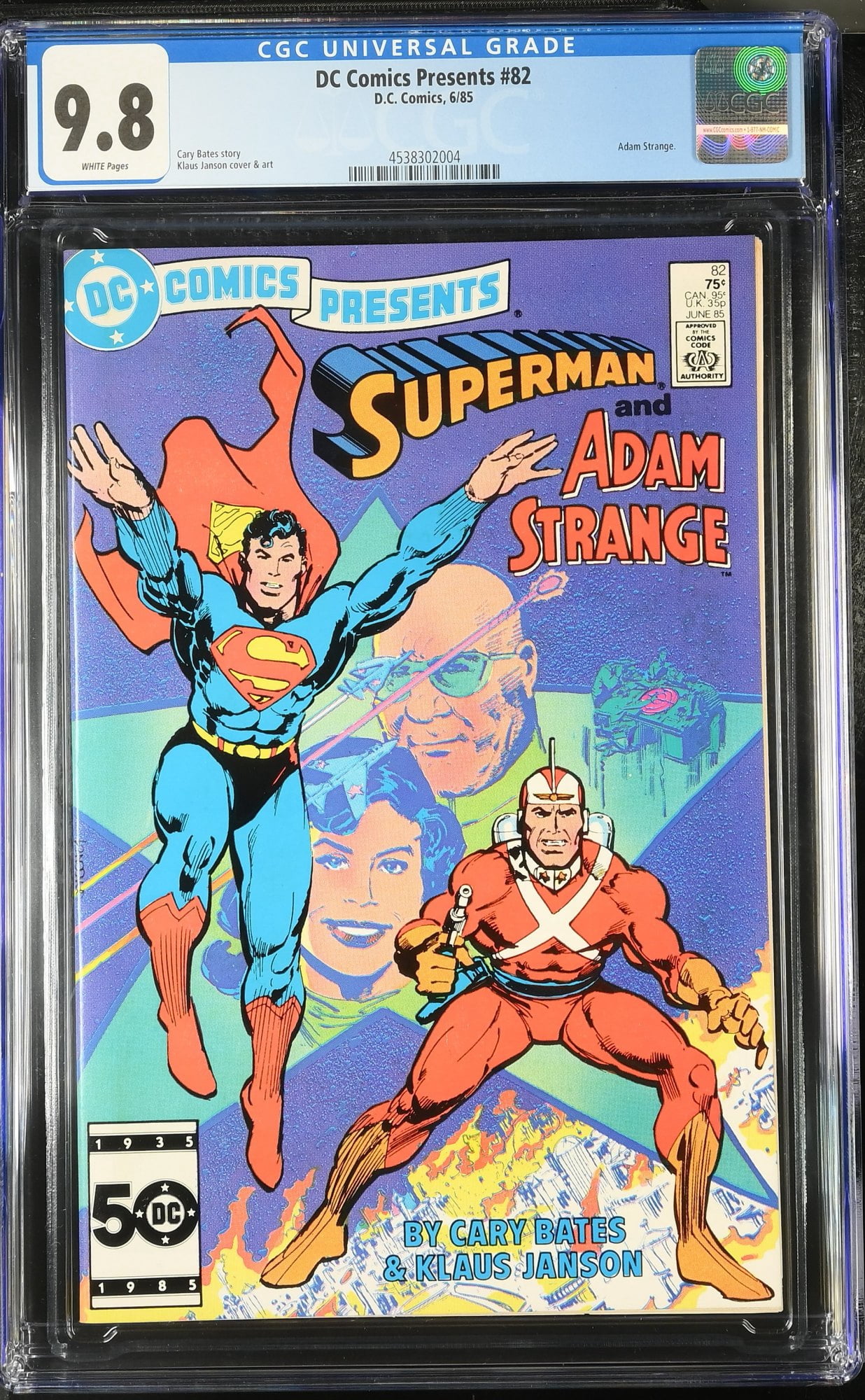 Cover of DC Comics Presents #82