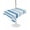 SkyBlue, variant on Outdoor Tablecloth with Umbrella Hole for Patio/Picnic/Party/Camping, Vintage Blue Teal Striped Waterproof Table Cloth Rectangle Table Cover Washable, Farmhouse Stripes Retro Art (60"x 102")