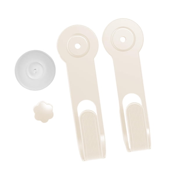 Organizador de tapas de ollas, multifuncional, sin taladro, ajustable, para cocina beige