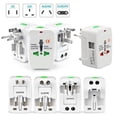 thumbnail image 2 of sweethay Adaptador Universal, convertidor de de energía USB Dual, enchufe eléctrico de viaje internacional, enchufe de conversión Electrónica, 2 of 6