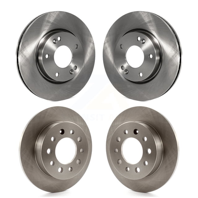CMX Front Rear Disc Brake Rotors Kit for Car Hyundai Tiburon K8-101331