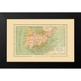 thumbnail image 2 of Artero 24x17 Black Modern Framed Museum Art Print Titled - Spain 507 AD to 572 AD - Artero 1879, 2 of 5