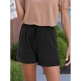 thumbnail image 6 of Weardear Women Casual Shorts Drawstring Comfy Elastic Waist Shorts Summer Beach Pull On Short with Pockets, 6 of 7