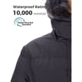 thumbnail image 6 of Wantdo Women's Recycled Winter Coat Insulated Puffer Jacket Warm Coat with Faux Fur Lined Hood Dark Gray XL, 6 of 9