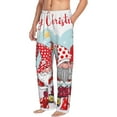 thumbnail image 6 of Logiee Christmas Print Pajama Pants for Men,Men’s Pajama Bottoms,Mens PJ Pants with Pockets & Button Fly-Medium, 6 of 6