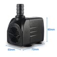 thumbnail image 5 of Submersible Pump, Ultra Quiet Water Pump With Fountain Pump With 5ft, 5 of 5