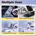 thumbnail image 4 of High Power Wireless Car Vacuum Cleaner - 3-in-1 Design, Strong Suction, Low Noise - 20-30min Runtime, Portable with Storage Bag - for Car and Home Cleaning, 4 of 8