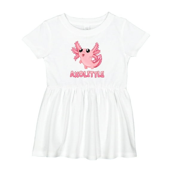 Inktastic Axolittle Cute Baby Axolotl Girls Baby Dress