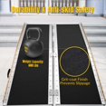 thumbnail image 2 of Yescom Portable Wheelchair Ramp Aluminum 6 ft Folding Anti Slip 600 Pounds Limit for Threshold Doorways, 2 of 9