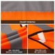 thumbnail image 2 of Chaleco de seguridad mountmarter, paquete de 10 unidades, color naranja reflectante, 2 of 7