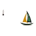 thumbnail image 1 of Estatua de arte abstracto, escultura moderna de resina, figura de , escultura de hierro, estatua decorativa de barco con diseño elegante, ideal, 1 of 8
