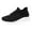 Black, variant on NOKIO Women's Walking Sneakers Running Shoes Slip On Workout Lightweight Tennis Memory Foam Shoes for Gym Sport Travel Women Breathable Comfortable Non Slip Sneakers