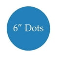 thumbnail image 2 of VWAQ Polka Dots Circles Pack of (12) Peel & Stick Decal Dots Colors Choice Kids (Sky Blue), 2 of 2