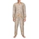 thumbnail image 3 of Balery Tortilla Pijama para Hombre de Dos Piezas con Manga Larga, Conjunto de Dormir y Descanso Suave con Bolsillos-Large, 3 of 7