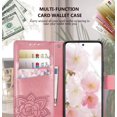 thumbnail image 3 of for Moto G Power 5G 2024 Case Wallet,Women Flip Folio Cover with Credit Card Holders Butterfly Embossed PU Leather Kickstand Wrist Strap Phone Case for Motorola Moto G Power 2024 (Pink), 3 of 13