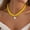 Yellow, variant on NICKSUN Colorful Chunky Beaded Necklace for Women, Acrylic Bead Choker Necklaces Irregular Baroque Imitation Pearl Pendant Necklace, Summer Beach Party Wedding Vacation Jewelry Gifts