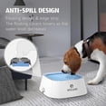 thumbnail image 2 of Dog Bowl No Spill, Pet Water Bowl No Drip Slow Water Feeder Cat Bowl, Pet Water Dispenser Travel Water Bowl For Dogs Cats, 2 of 4