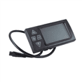 thumbnail image 2 of 3X S861 Electric Bike Colorful LCD Display Meter IP65Waterproof 6Pin Male Connection Plug Intelligent Display,3 x LCD Display Meter, 2 of 8