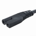 thumbnail image 3 of 6Ft Ac Power Cord For Hisense 1156691 2-Prong Supply Charger Connector Cable, 3 of 3
