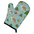thumbnail image 1 of Carolines Treasures BB4846OVMT Gant de Four Border Collie Rouge de Noël, 1 of 3