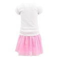 thumbnail image 4 of Unique Baby Girls Rainbow Back to School Tutu Skirt Set (5Y, Pink Kindergarten), 4 of 4