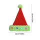thumbnail image 3 of Gorro de Papá Noel con Luz Led y Tela Aterciopelada, Funciona a Pilas, Ideal para Fiestas Navideñas de Adultos. Gorro Festivo Rojo y Verde con Pompón Suave, Accesorio para Disfraz Navideño., 3 of 7