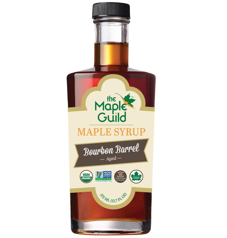The Maple Guild, Bourbon Infused Organic Maple Syrup, 375 ml