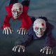 thumbnail image 4 of Yuarrent Decoraciones de fantasmas eléctricos de Halloween, adorno de terror con Control de voz, espectro de rastreo, suministros de fiesta activados por Kits de decoración para fiestas Gris Yuarrent HA068185-01, 4 of 6