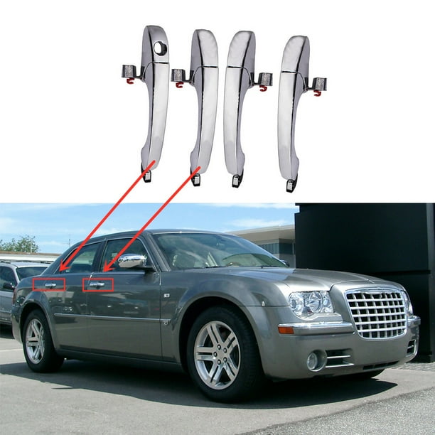 Exterior Outside Chrome Door Handle Fit for Chrysler 300 Exterior Outside Chrome Door Handle Fit for Chrysler 300