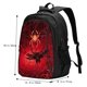 thumbnail image 5 of Fotbe Black Spider Web With Spiders Mochila con Estampado y Puerto USB para Hombre y Mujer, Mochila Antirrobo, Mochila de Viaje, Mochila Escolar, Mochila Universitaria, 5 of 7