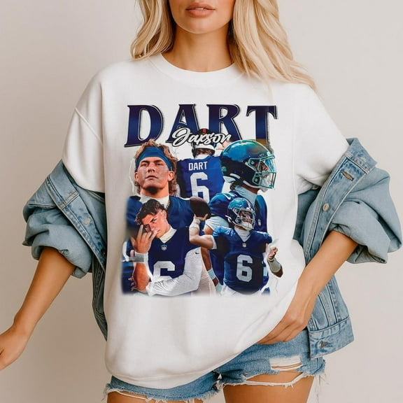 Jaxson Dart Game Day Shirt, Vintage Football Shirt