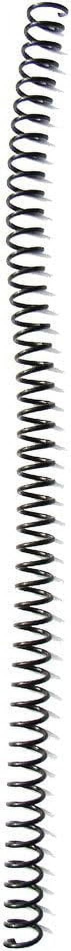 COIL10-BK - TruBind Binding Spines - Plastic Spiral Coils - 10mm (3/8 inch) x 12in - 4 to 1 Pitch - Black - 100/Bx