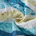 thumbnail image 4 of Nordmiex King Quilt Bedding Set - 3 Pieces Beach Quilt Sets Coastal Bedspreads Ocean Coverlets Microfiber Bed Cover All Season Quilts, 4 of 9