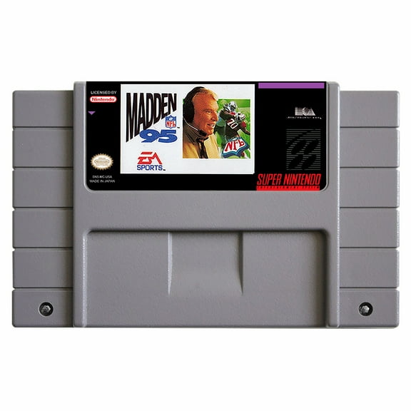 SNES Games Cartridge Madden NFL 95