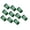 Green White, variant on yotijay 10Pcs Golf Ferrules for Taper Tip Iron Wedge Premium Golf Club Repair Covers White Black