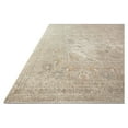 thumbnail image 3 of Chris Loves Julia x Loloi Rosemarie Ivory/Natural 7'-9" x 7'-9" Round Area Rug, 3 of 9