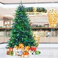 thumbnail image 5 of Costway 8ft App-Controlled Pre-lit Christmas Tree w/ 15 Modes Multicolor Lights, 5 of 12