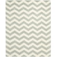 thumbnail image 3 of SAFAVIEH Chatham Jake Geometric Wool Area Rug, Grey/Ivory, 11' x 15', 3 of 7
