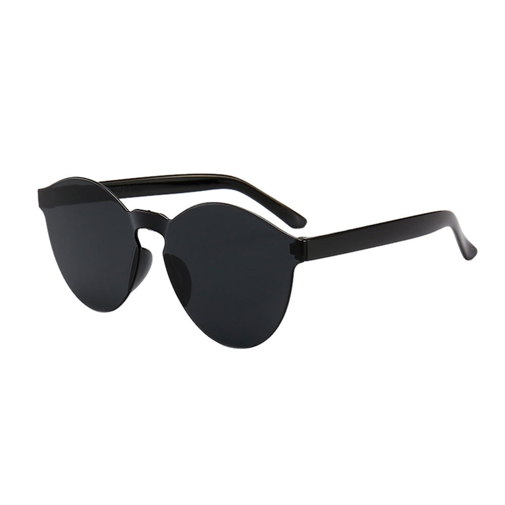 Womens Men Fashion Clear Retro Sunglasses Outdoor Frameless Eyewear Glasses GIFT 
