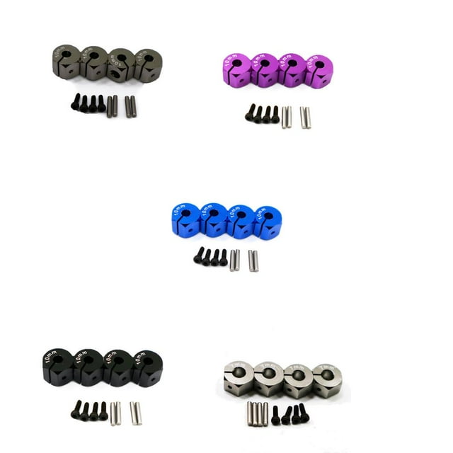 Baohd Wheel Hex Mount For UTB18 Brass Buggy Strong 2pcs RC Car Accessories Replacement Parts RC Upgrade Part RC Car Part TYPE2