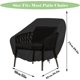 thumbnail image 3 of Fundas impermeables para sillas de patio, fundas para asientos de patio, funda para silla de comedor con asiento profundo para salón, fundas para sillas de jardín, funda resistente para sillas de, 3 of 5