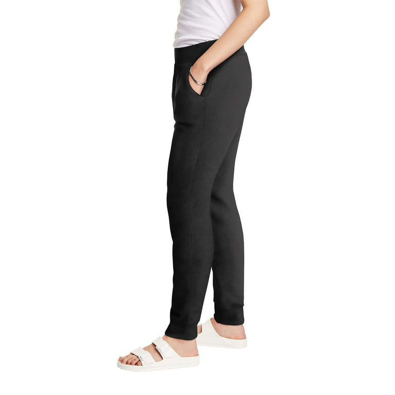 Hanes Women's EcoSmart Cotton-Blend Fleece Jogger Sweatpants 