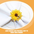 thumbnail image 3 of unbranded 4Ud De Servilleta Girasol Ligero Y Portátil Para De, 3 of 7
