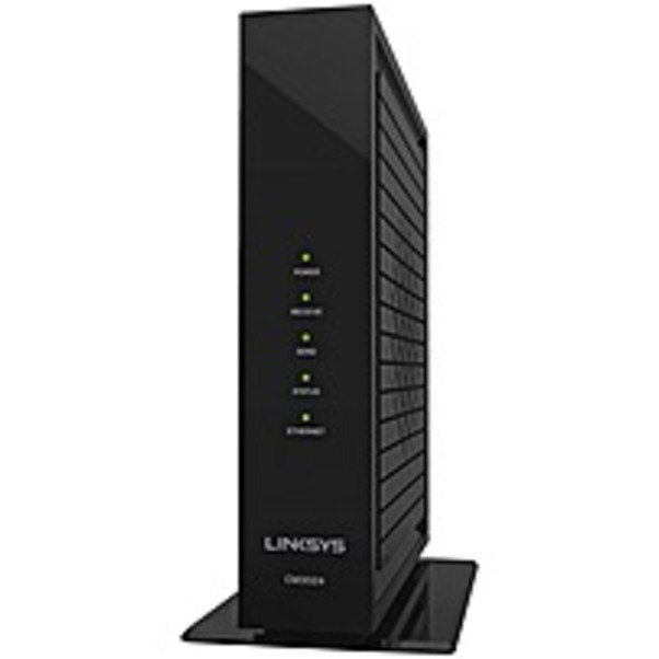 Refurbished Linksys Cm3024 Docsis 3 0 Cable Modem 24x8 Bonded Channels 1 X Network Rj 45 F Type Gigabit Ethernet Desktop